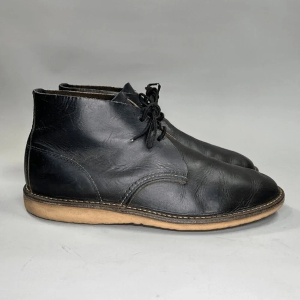 Red Wing Heritage Weekender Chukka Boots Men's 9.5D Brown Leather Rough & Tough